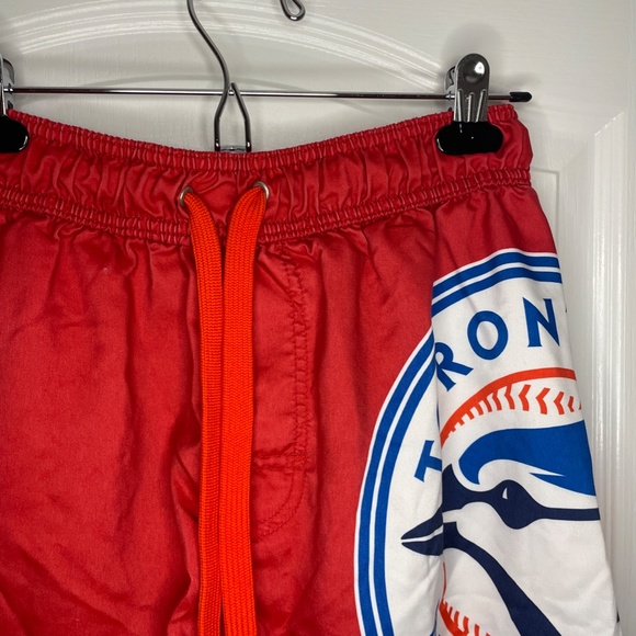 Red Toronto Blue Jays Swim Shorts - Picture 2 of 5